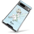 Disney Tinker Bell Sketch Art Google Pixel 7a Clear Case